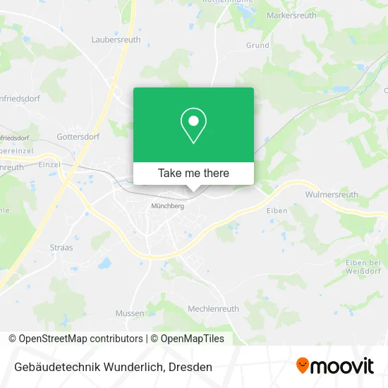 Карта Gebäudetechnik Wunderlich
