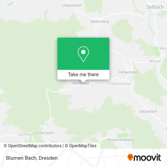 Карта Blumen Bach