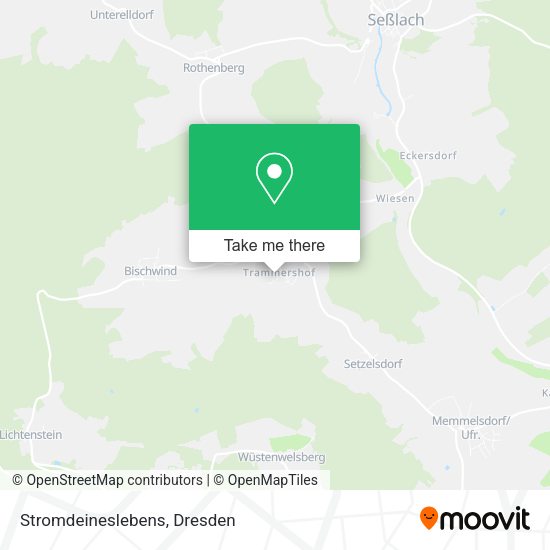 Карта Stromdeineslebens