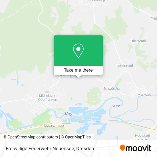 Карта Freiwillige Feuerwehr Neuensee