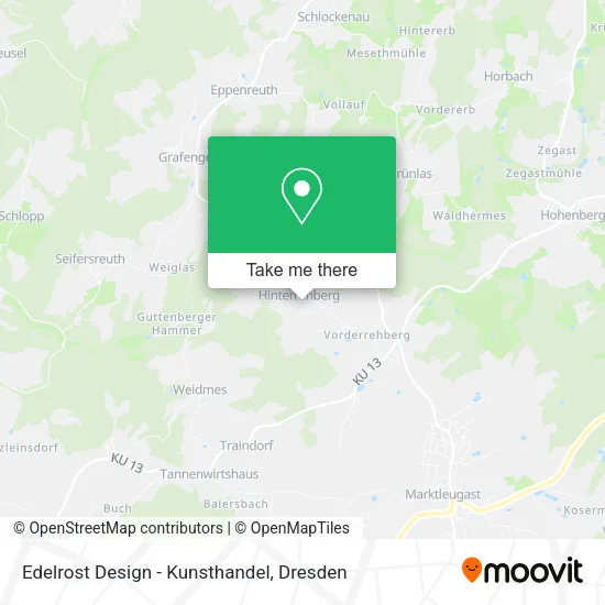 Карта Edelrost Design - Kunsthandel