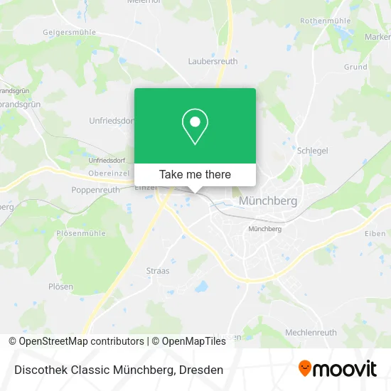 Карта Discothek Classic Münchberg