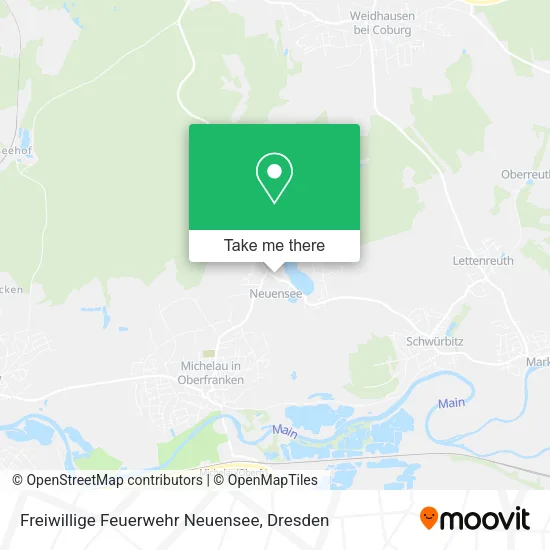 Карта Freiwillige Feuerwehr Neuensee