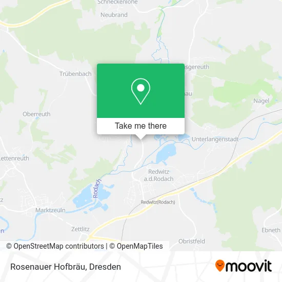 Rosenauer Hofbräu map