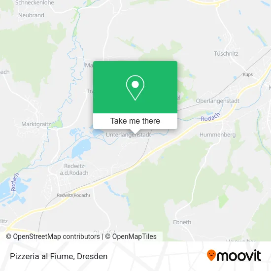 Карта Pizzeria al Fiume