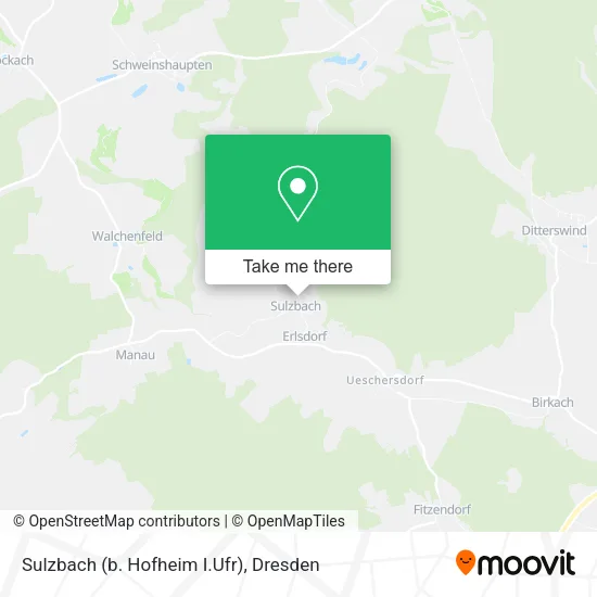 Sulzbach (b. Hofheim I.Ufr) map