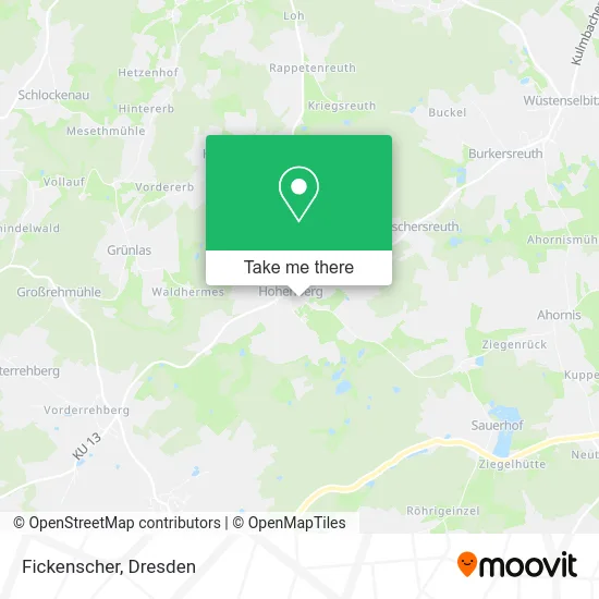 Карта Fickenscher