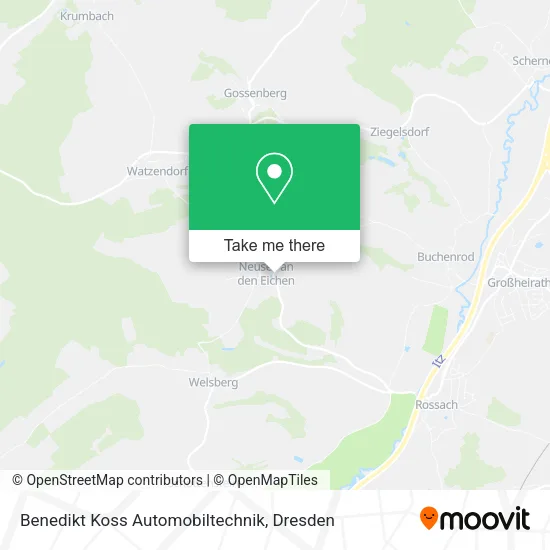 Карта Benedikt Koss Automobiltechnik