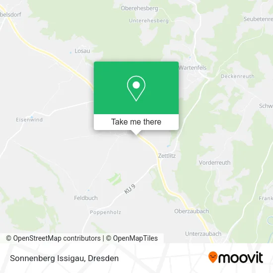 Карта Sonnenberg Issigau