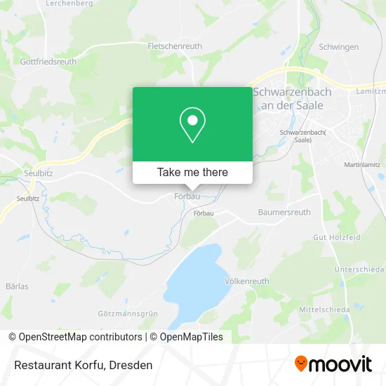 Карта Restaurant Korfu