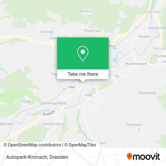 Карта Autopark-Kronach