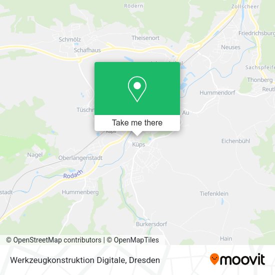 Карта Werkzeugkonstruktion Digitale