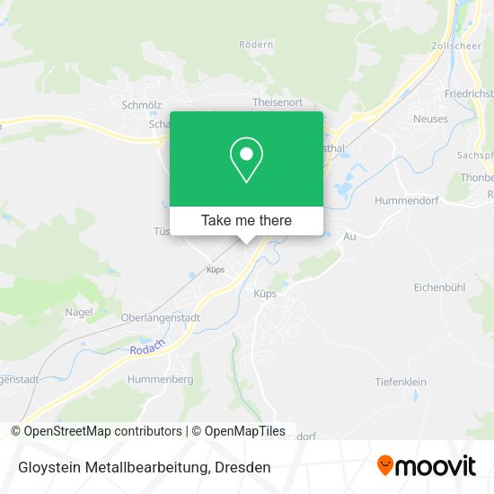 Карта Gloystein Metallbearbeitung