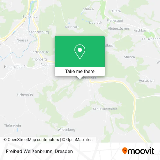 Карта Freibad Weißenbrunn