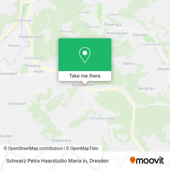Карта Schwarz Petra Haarstudio Maria in