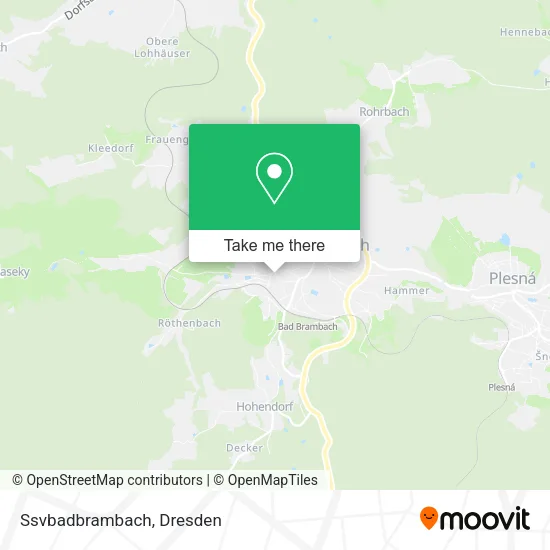 Карта Ssvbadbrambach