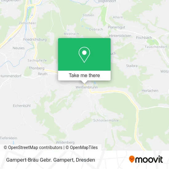 Карта Gampert-Bräu Gebr. Gampert