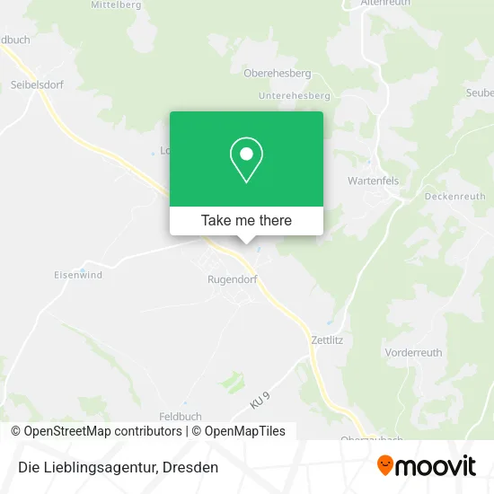 Карта Die Lieblingsagentur