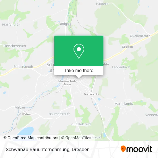 Карта Schwabau Bauunternehmung