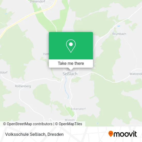 Карта Volksschule Seßlach