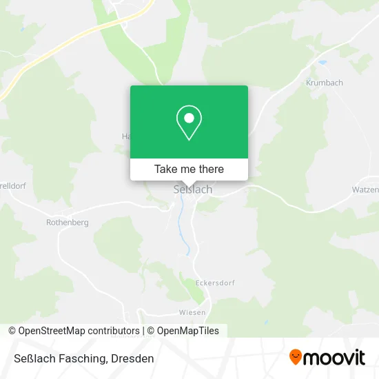 Карта Seßlach Fasching