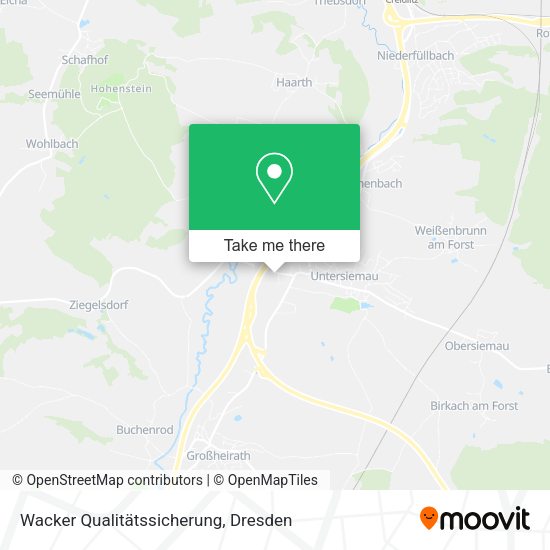 Карта Wacker Qualitätssicherung