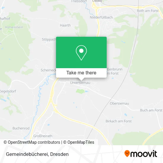 Карта Gemeindebücherei