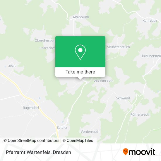 Карта Pfarramt Wartenfels