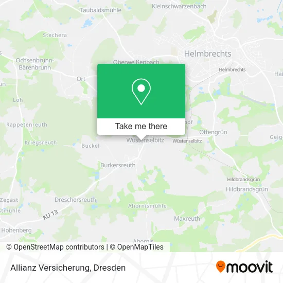 Карта Allianz Versicherung