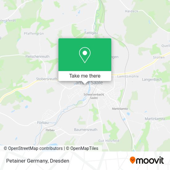 Карта Petainer Germany