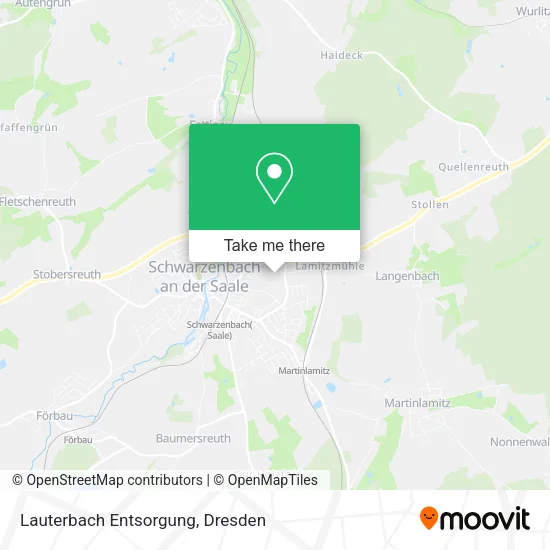 Карта Lauterbach Entsorgung