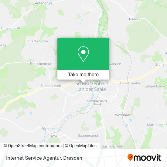 Карта Internet Service Agentur