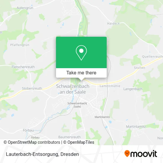 Карта Lauterbach-Entsorgung
