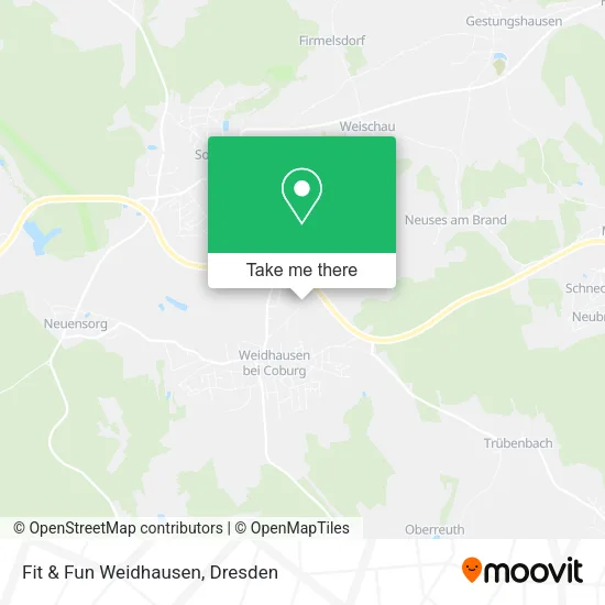 Карта Fit & Fun Weidhausen