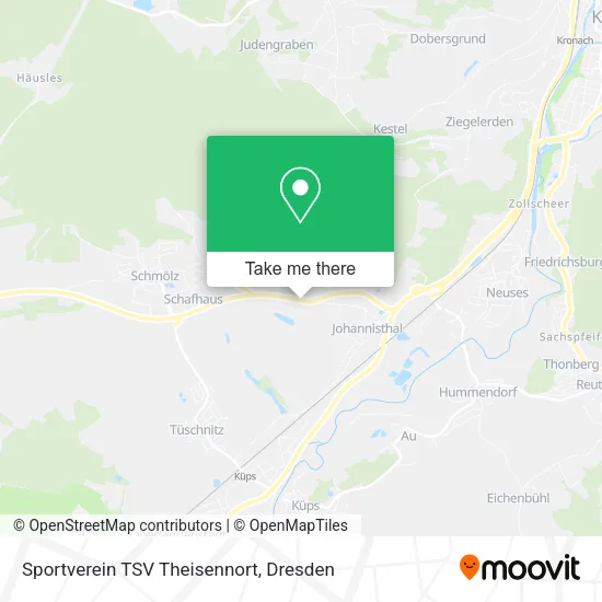 Карта Sportverein TSV Theisennort