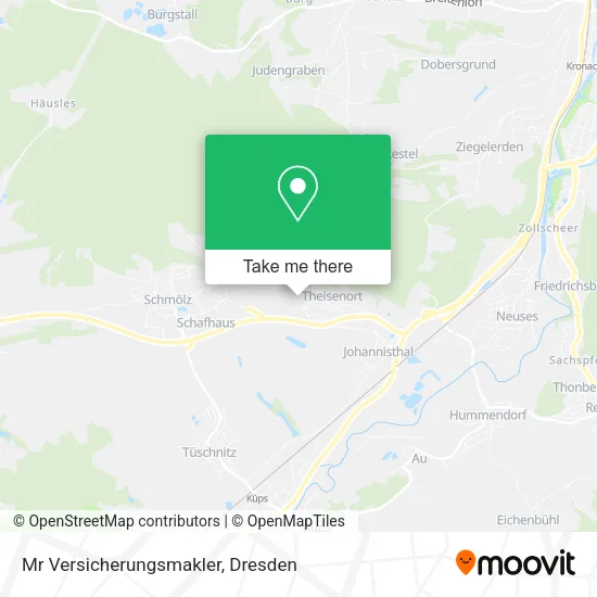 Карта Mr Versicherungsmakler