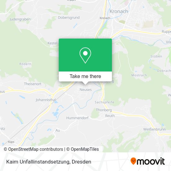 Карта Kaim Unfallinstandsetzung