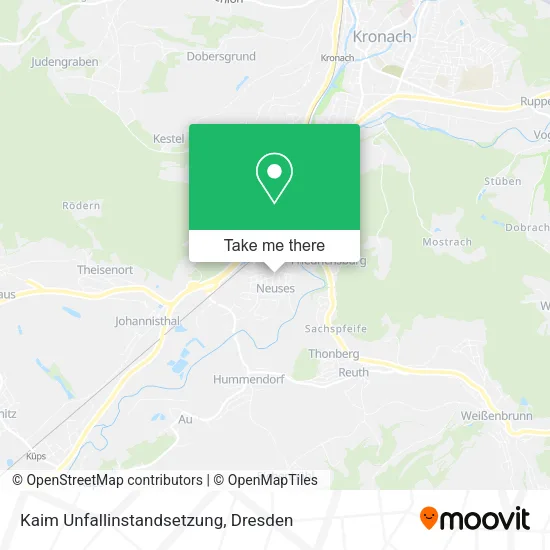 Карта Kaim Unfallinstandsetzung