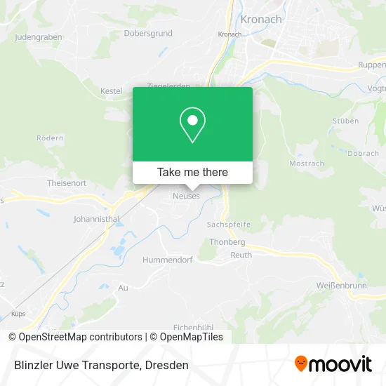 Карта Blinzler Uwe Transporte