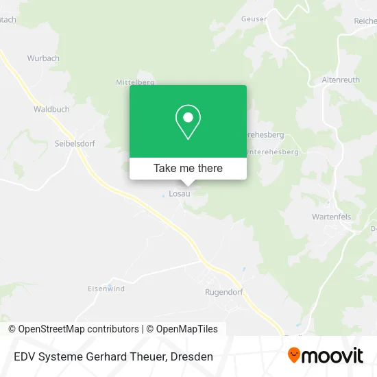 Карта EDV Systeme Gerhard Theuer
