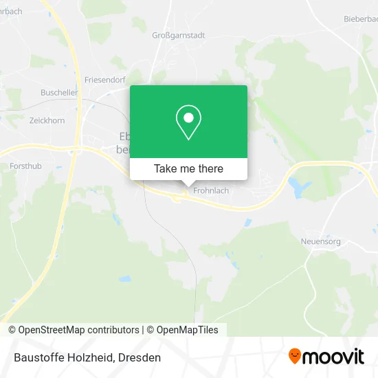 Baustoffe Holzheid map