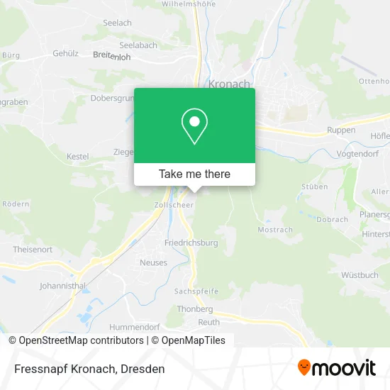 Карта Fressnapf Kronach