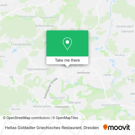 Hellas Goldadler Griechisches Restaurant map