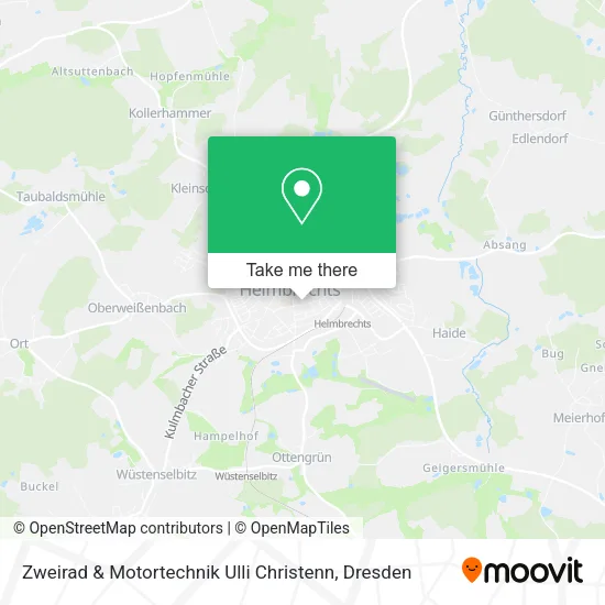 Карта Zweirad & Motortechnik Ulli Christenn