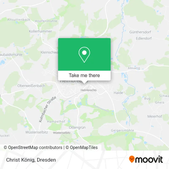 Christ König map