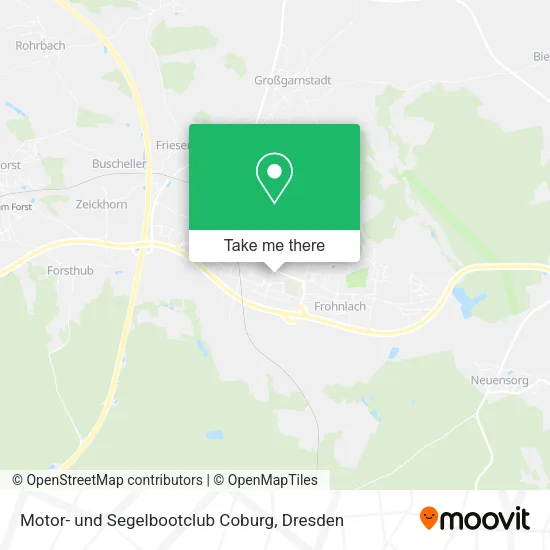 Карта Motor- und Segelbootclub Coburg