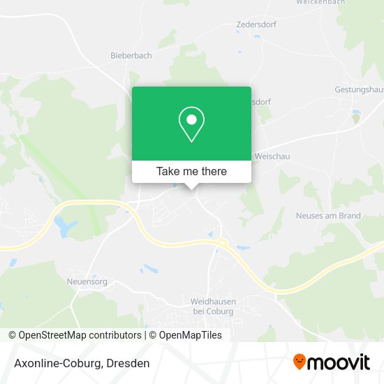 Карта Axonline-Coburg