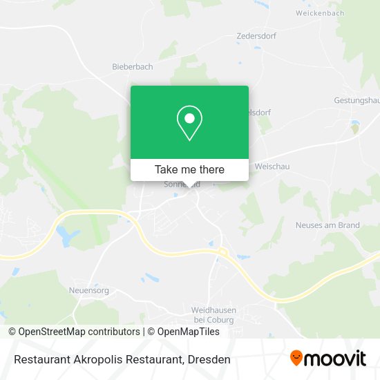 Карта Restaurant Akropolis Restaurant