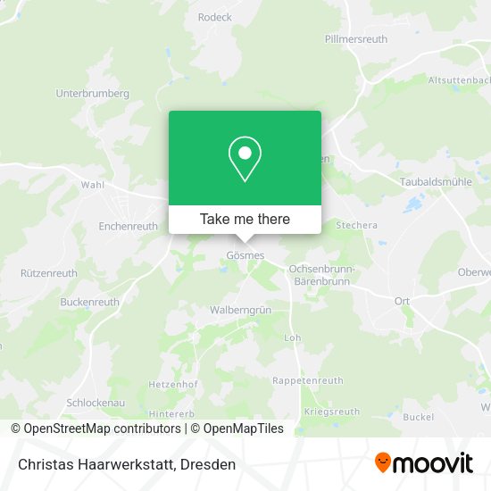 Карта Christas Haarwerkstatt