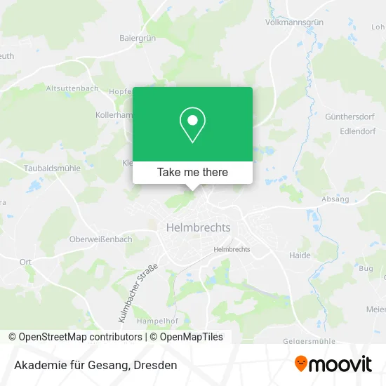 Akademie für Gesang map